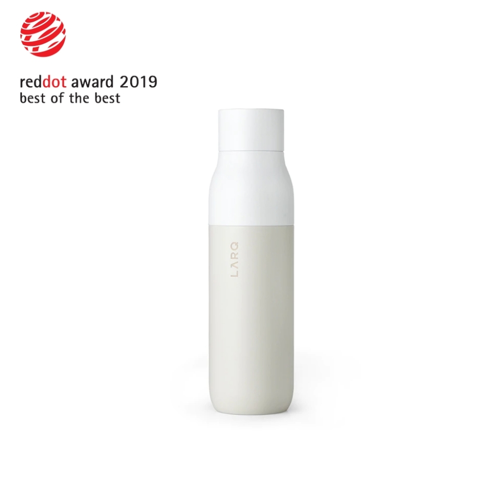 LARQ White Bottle & Limited Edition Sleeve